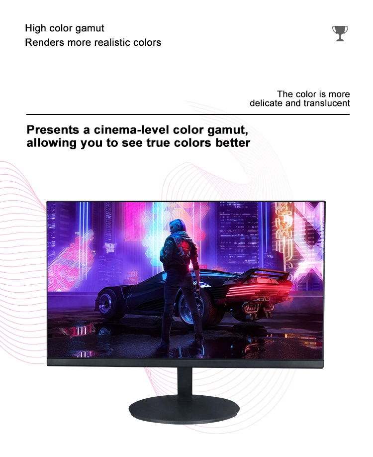 Factory 144Hz Gaming LCD Computer with VGA High-Definition Monitor