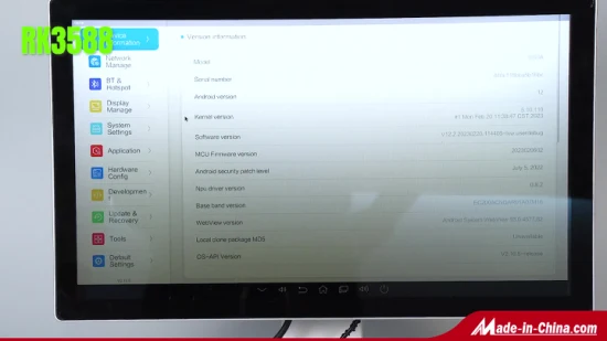 Neuester Rk3588 8K Android Digital Signage Media Player Mini-PC für KI-Anwendungen