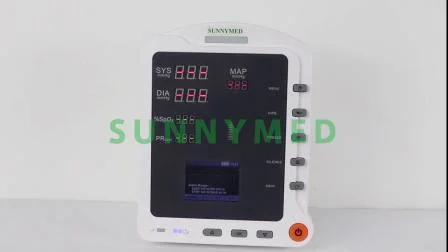 Sy-C018c Guangzhou Mini-Patientenüberwachungssystem Parameter Tragbarer Vitalzeichenmonitor