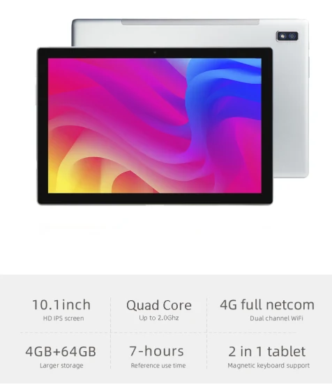 Hot 5g WiFi 10 Zoll Octa-Core Unisoc Sc9863A 32 GB 64 GB BT 5.0 IPS-Touchscreen Android 11 Google GPS 3G 4G LTE Telefonanruf SIM-Karte Docking-Tastatur OEM-Tablet-PC