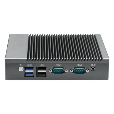 OEM ODM Industrial Box Computer Linux / Android / Windows Günstiger industrieller lüfterloser Mini-PC I3 I5 I7